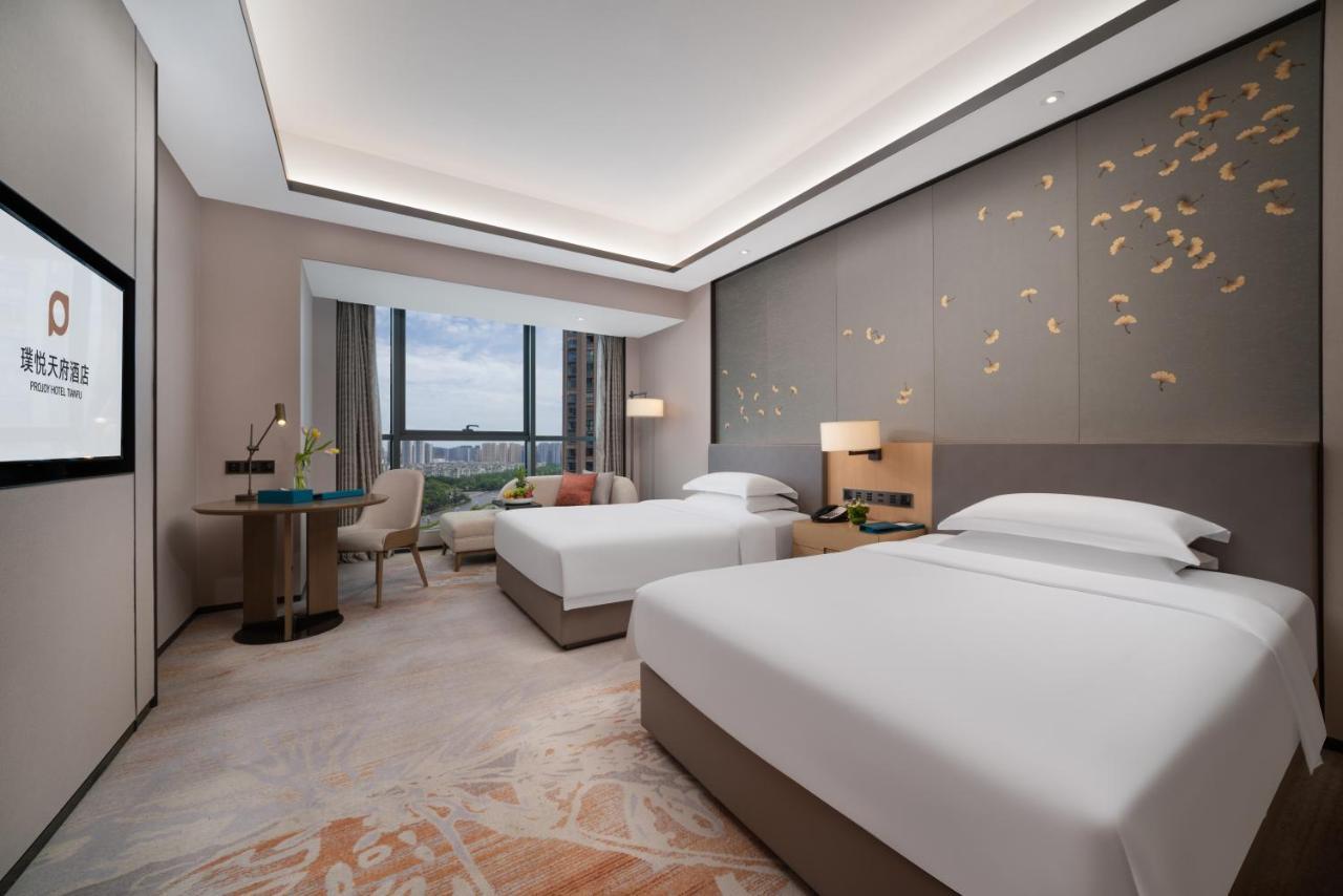 Projoy Hotel Tianfu Chengdu Buitenkant foto
