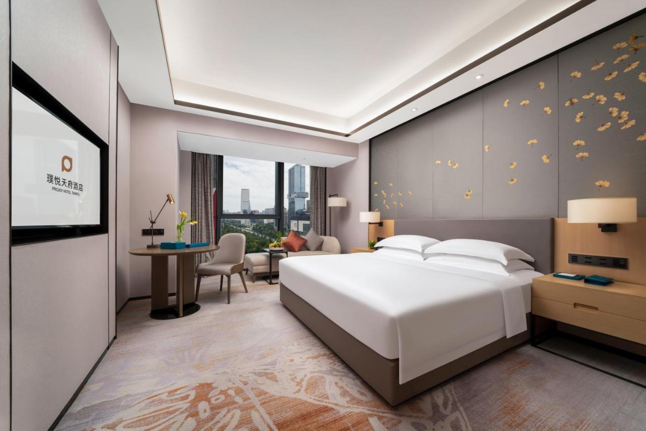 Projoy Hotel Tianfu Chengdu Buitenkant foto