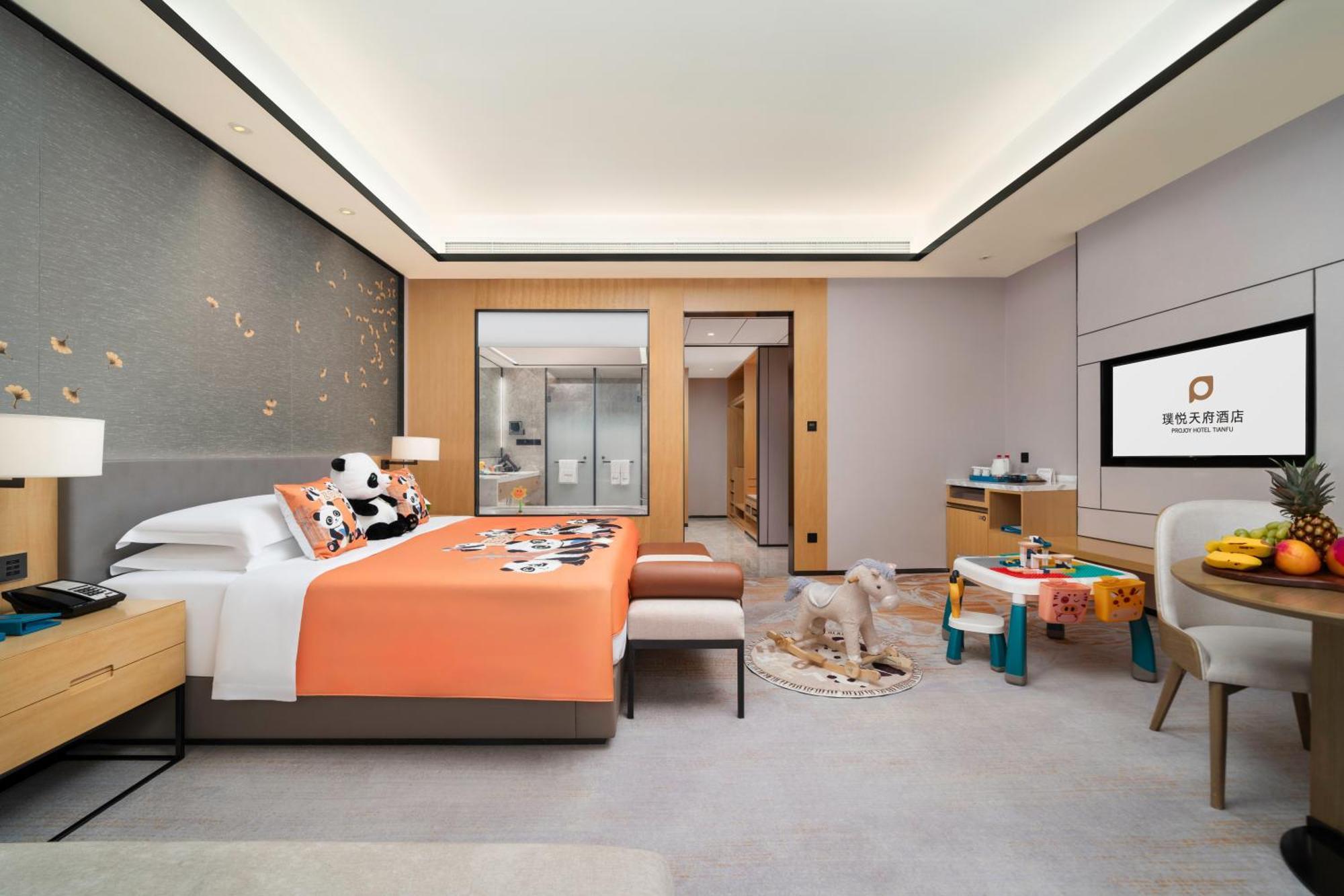 Projoy Hotel Tianfu Chengdu Buitenkant foto
